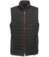 BK528 4370 Brook Taverner Tampa Quilted Gilet Black colour image